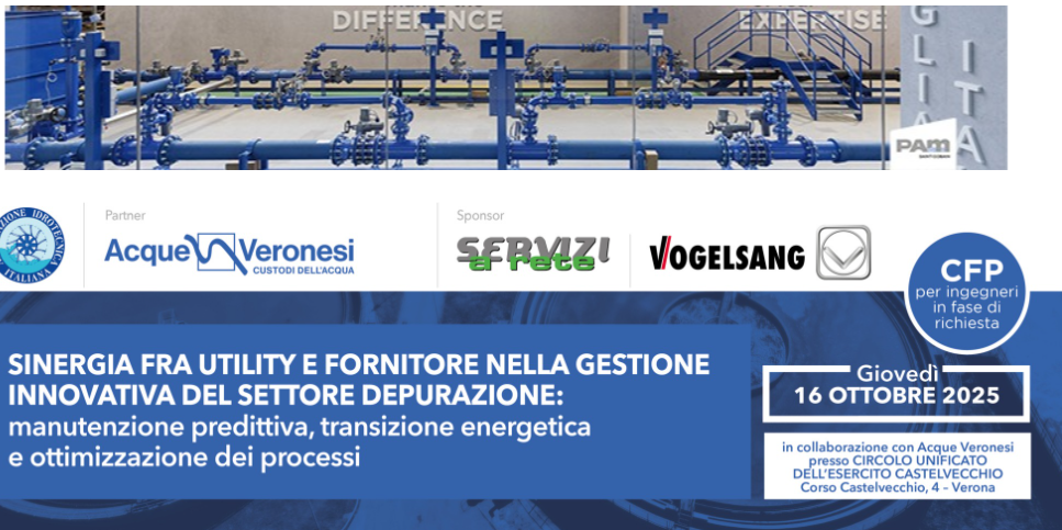 Sinergia fra utility e fornitore nella gestione innovativa del settore depurazione